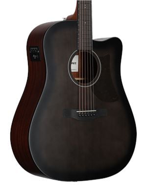 Ibanez Advanced Acoustic AAD50CE Acoustic Electric Trans Charcoal 
